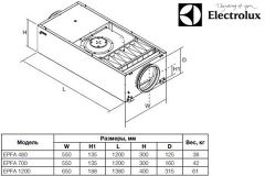 Electrolux EPFA-480-3,0/1 FRESH AIR